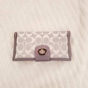 Coach Large Clasp Wallet